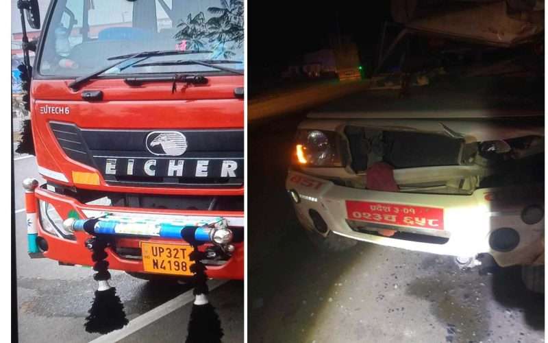 भारतिय आइचरमा बोलेरो ठोक्किदा एक जनाको मृत्यु